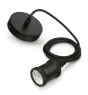 Philips Cord Vintage E27 Czarny